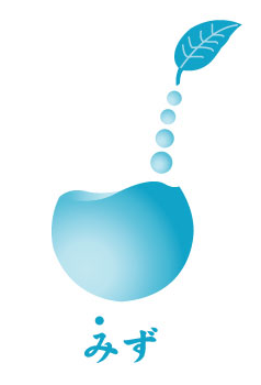 「みず」のロゴ